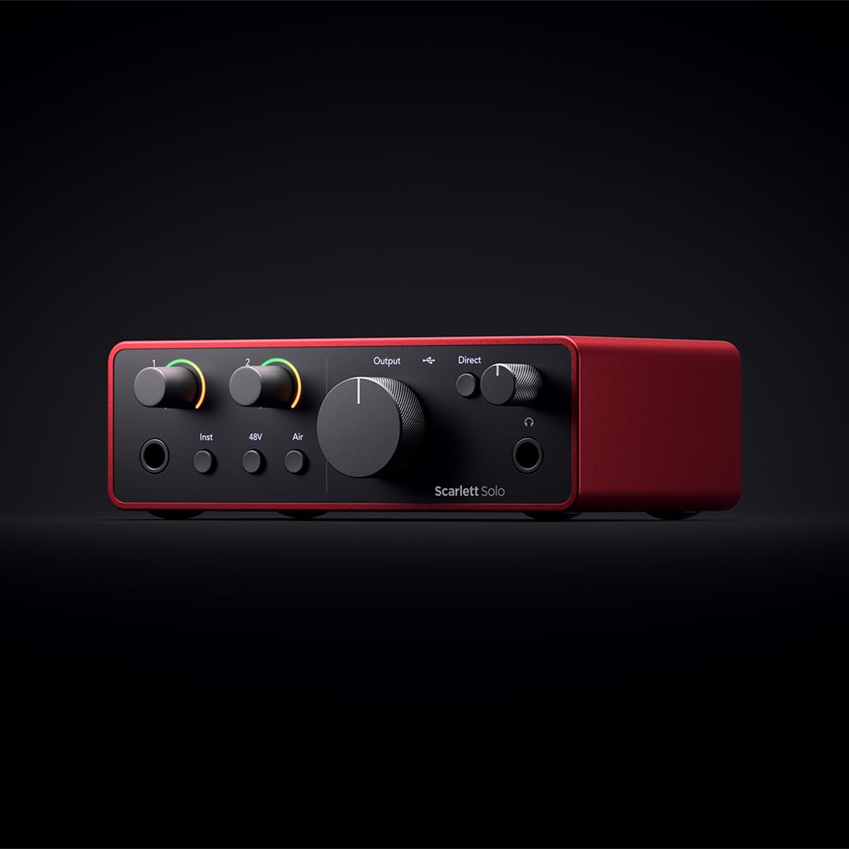 Scarlett Solo 4th Gen USB Audio Interface with XLR 10 Foot Mic Cable