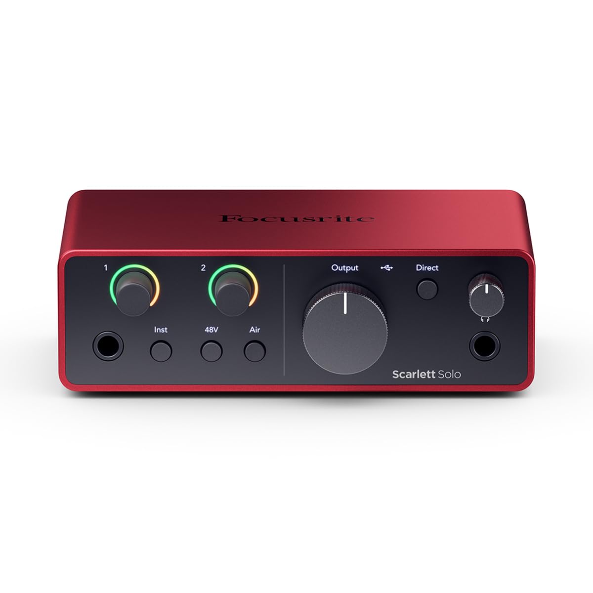 Scarlett Solo 4th Gen USB Audio Interface with XLR 10 Foot Mic Cable