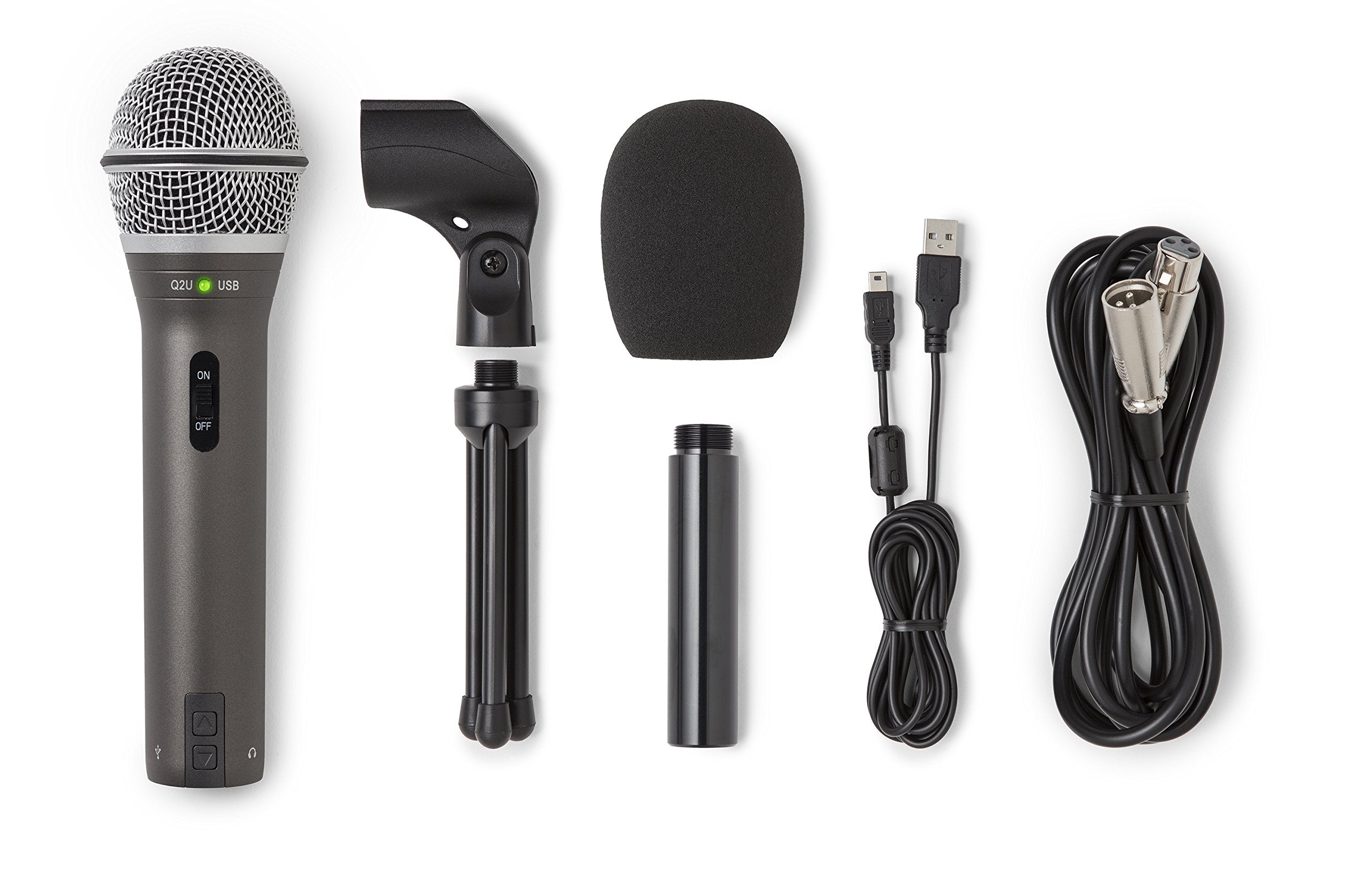 SAMSON Q2U Dynamic USB/XLR Microphone